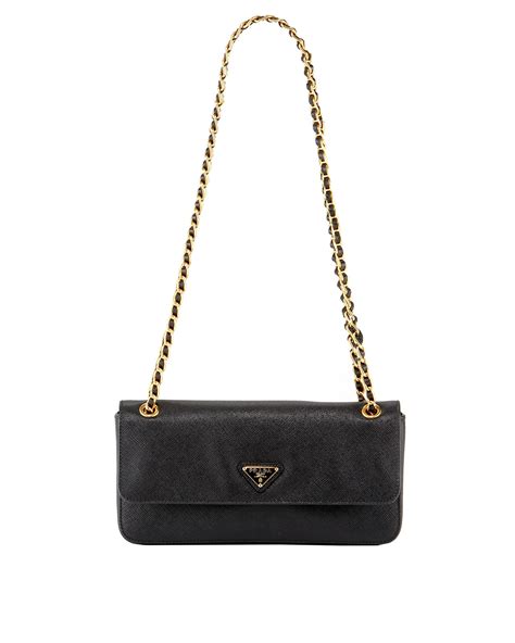 prada gold chain handbag|discount prada handbags authentic.